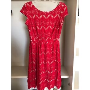 Red Lace Dress